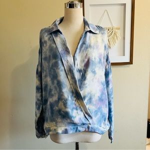 Tie Dye Long Sleeve Top